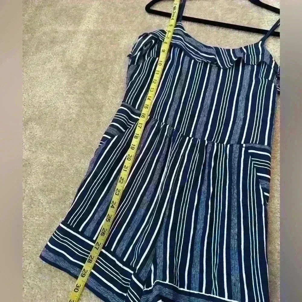 LOFT nautical classic ruffled romper size 0 - Picture 10 of 12